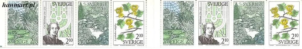 Znaczek Szwecja 1987 Mi mh 125 Czyste **