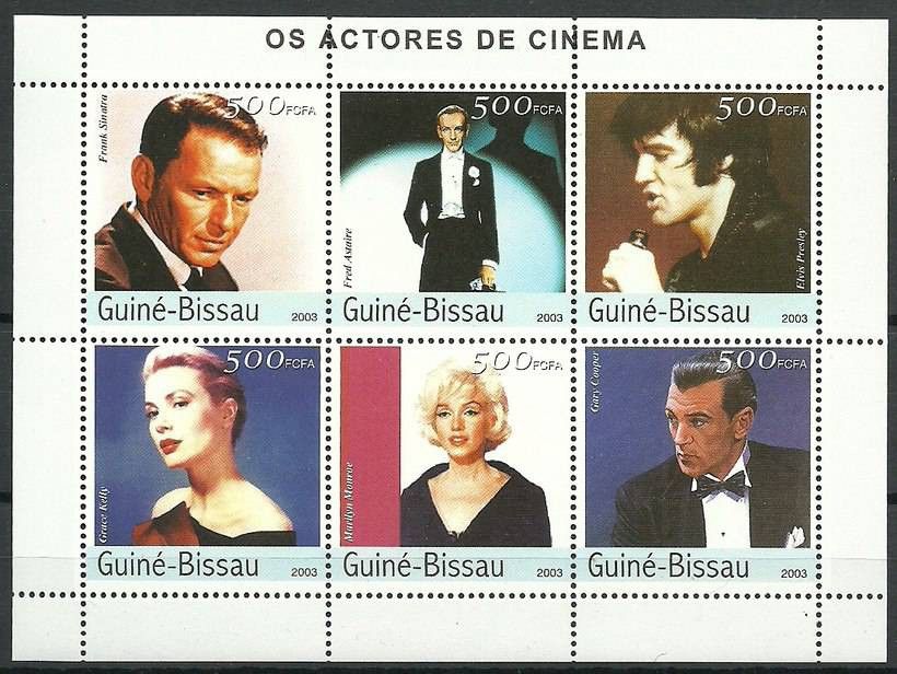 Znaczek Gwinea Bissau 2003 Mi ark 2602-2607 Czyste **