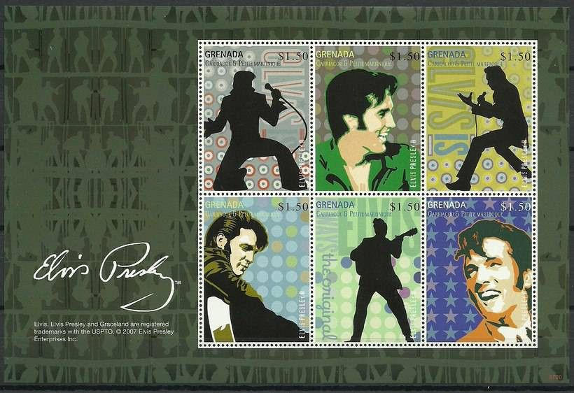 Znaczek Grenada / Carriacou i Petite Martinique 2008 Mi ark 4403-4408 Czyste **