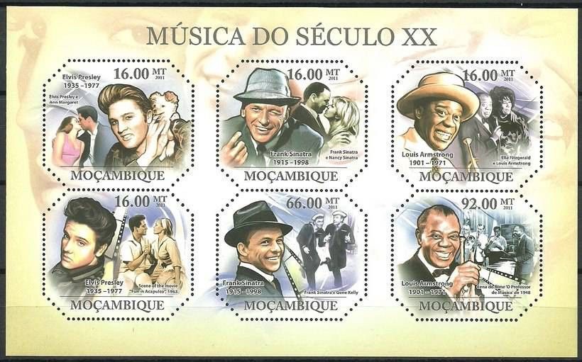 Znaczek Mozambik 2011 Mi ark4797-4802 Czyste **
