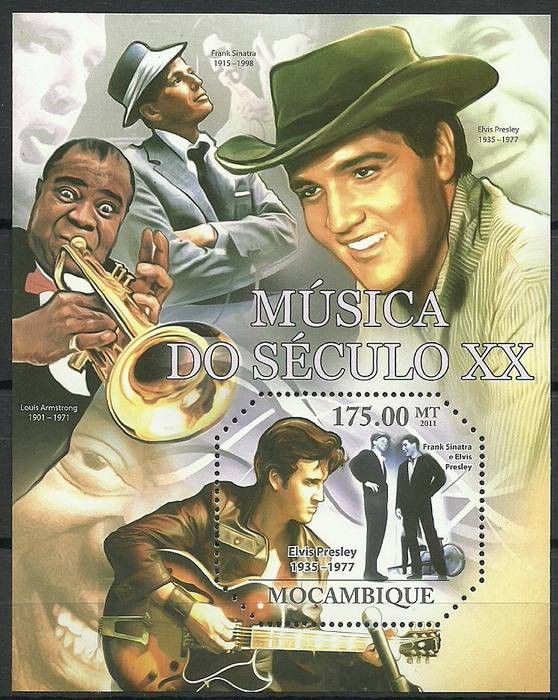 Znaczek Mozambik 2011 Mi bl 488 Czyste **