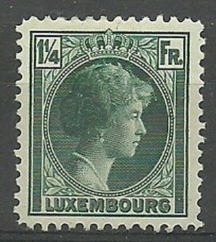 Znaczek Luksemburg 1930 Mi 225 Z podlepką *