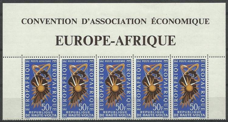 Znaczek Burkina Faso 1964 Mi 141 Czyste **