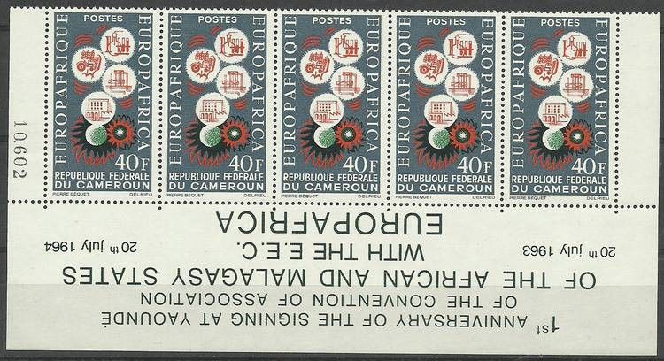 Znaczek Kamerun 1964 Mi 409 Czyste **