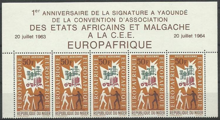 Znaczek Niger 1964 Mi 77 Czyste **