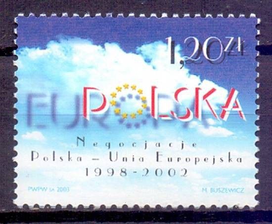 Znaczek Polska 2003 Mi 4016 Fi 3866 Czyste **