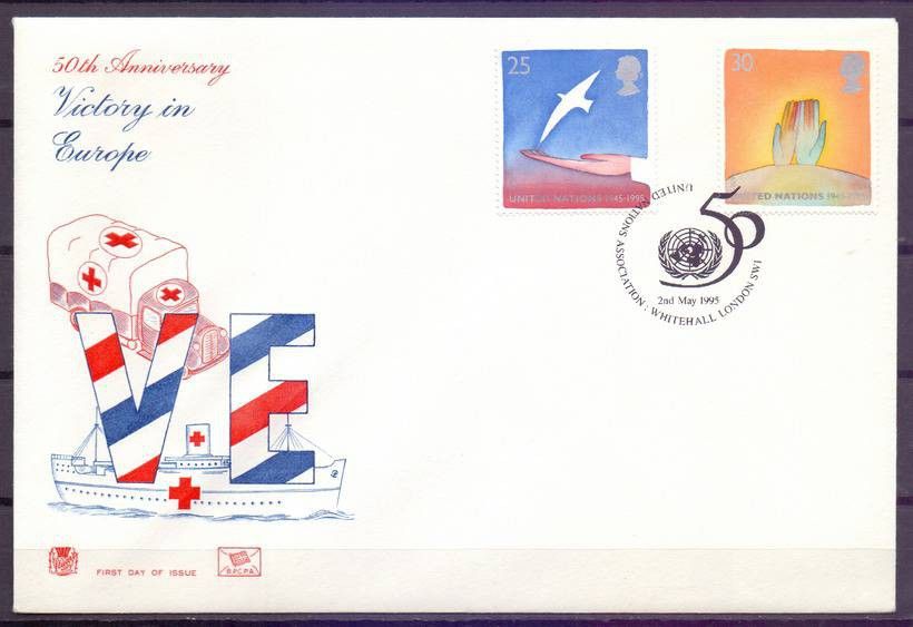 Znaczek Wielka Brytania 1995 Mi 1574-1575 FDC