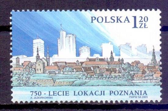 Znaczek Polska 2003 Mi 4047 Fi 3897 Czyste **
