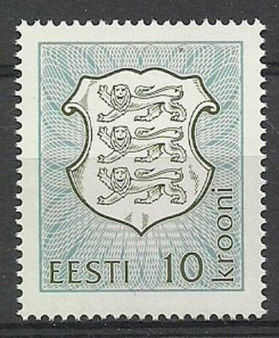 Znaczek Estonia 1993 Mi 206a Czyste **