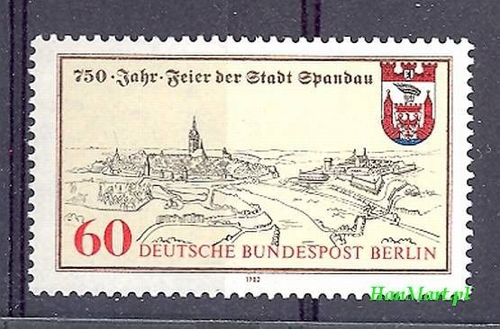 Znaczek Berlin Niemcy 1982 Mi 659 Czyste **