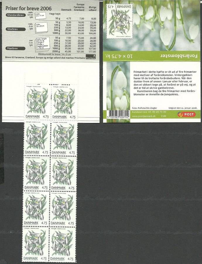 Znaczek Dania 2006 Mi mh 1423 Czyste **