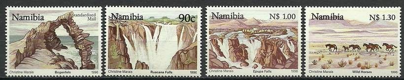 Znaczek Namibia 1996 Mi 804-807 Czyste **