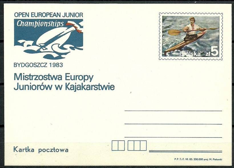 Znaczek Polska 1983 Fi Cp 840 Całostka pocztowa