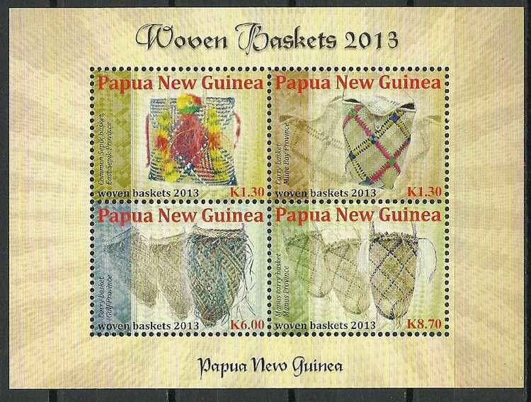 Znaczek Papua Nowa Gwinea 2013 Mi ark 1915-1918 Czyste **