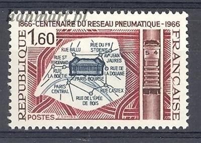 Znaczek Francja 1966 Mi 1563 Czyste **
