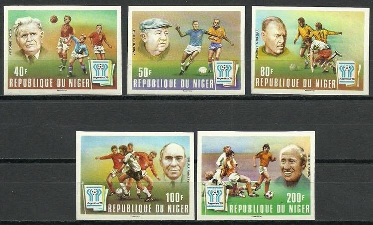 Znaczek Niger 1977 Mi 593-597B Czyste **