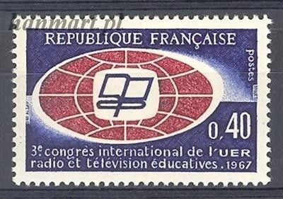 Znaczek Francja 1967 Mi 1573 Czyste **