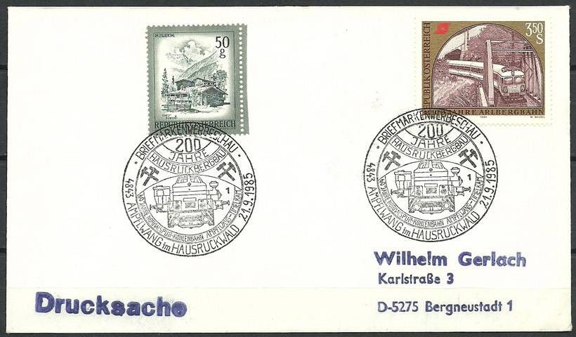 Znaczek Austria 1975 Mi 1475+1785 FDC