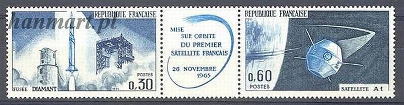 Znaczek Francja 1965 Mi 1530-1531 Czyste **