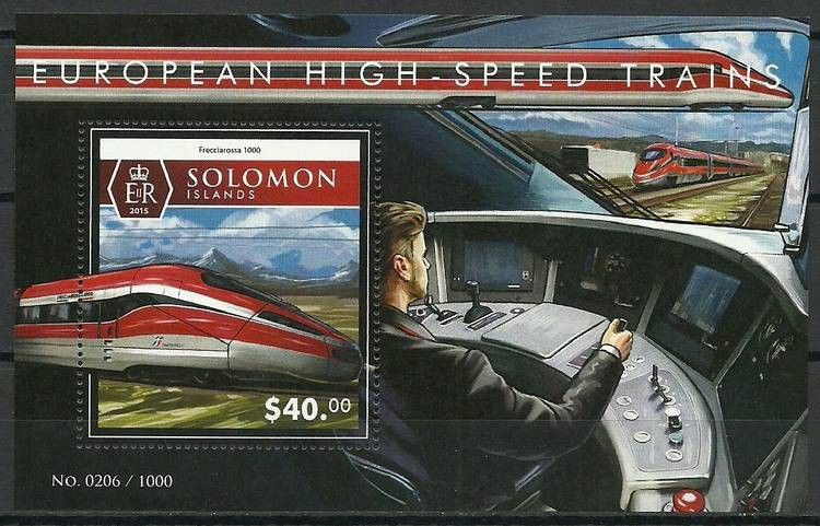 Znaczek Wyspy Salomona 2015 Mi bl 467 Czyste **
