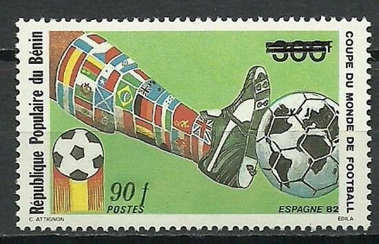 Znaczek Benin 1985 Mi 386 Czyste **