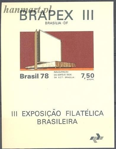Znaczek Brazylia 1978 Mi bl 39 Czyste **