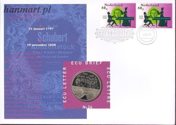 Znaczek Holandia 1997 Mi 24 FDC