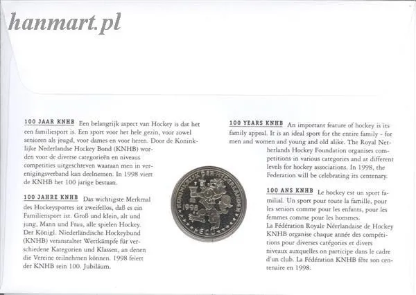Znaczek Holandia 1998 Mi 29 FDC