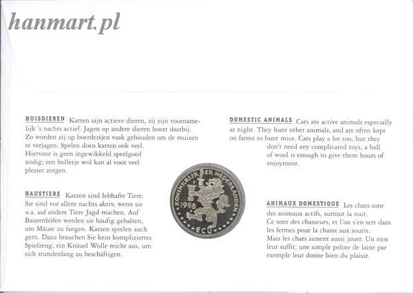 Znaczek Holandia 1998 Mi 33 FDC