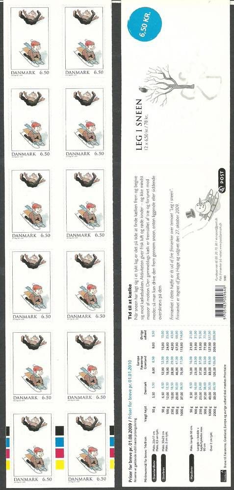 Znaczek Dania 2009 Mi mh 1549 Czyste **