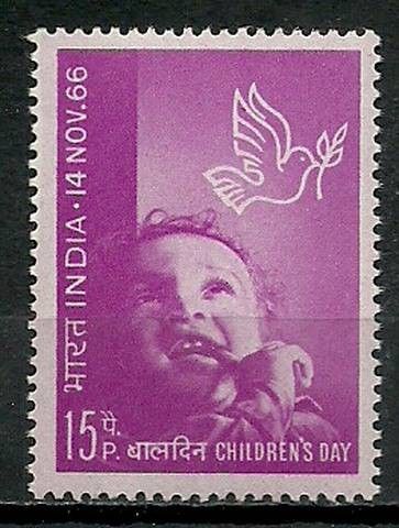 Znaczek Indie 1966 Mi 417 Czyste **