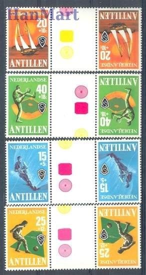 Znaczek Antyle Holenderskie 1978 Mi 355-358 Czyste **