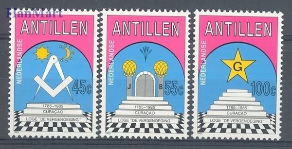 Znaczek Antyle Holenderskie 1985 Mi 549-551 Czyste **