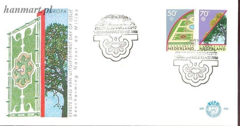 Znaczek Holandia 1987 Mi 1292-1293 FDC