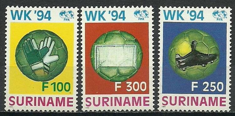 Znaczek Surinam 1994 Mi 1478-1480 Czyste **