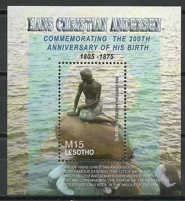 Znaczek Lesotho 2005 Mi bl 199 Czyste **