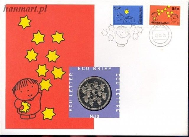 Znaczek Holandia 1995 Mi 10 FDC