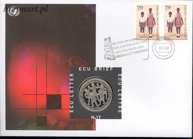 Znaczek Holandia 1996 Mi 17 FDC