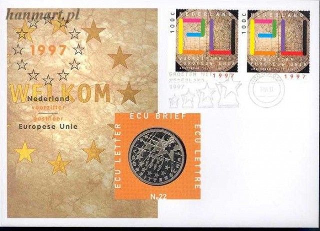 Znaczek Holandia 1997 Mi 22 FDC