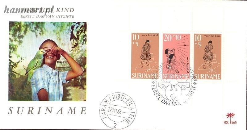 Znaczek Surinam 1968 FDC