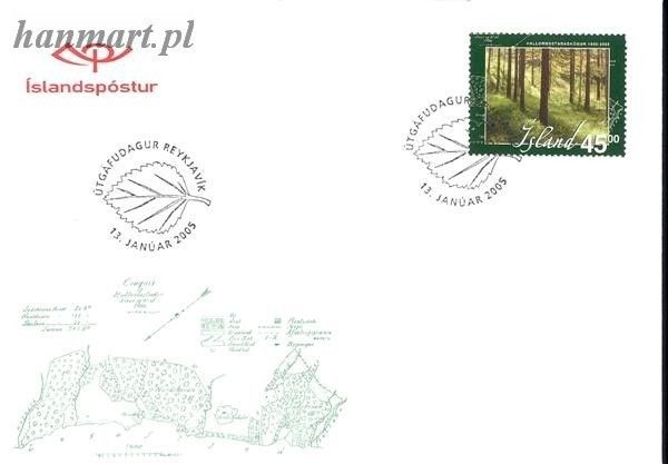 Znaczek Islandia 2005 Mi 1084 FDC