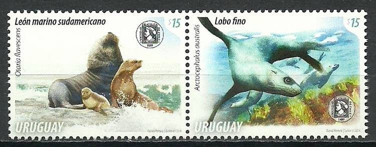 Znaczek Urugwaj 2014 Mi 3381-3382 Czyste **