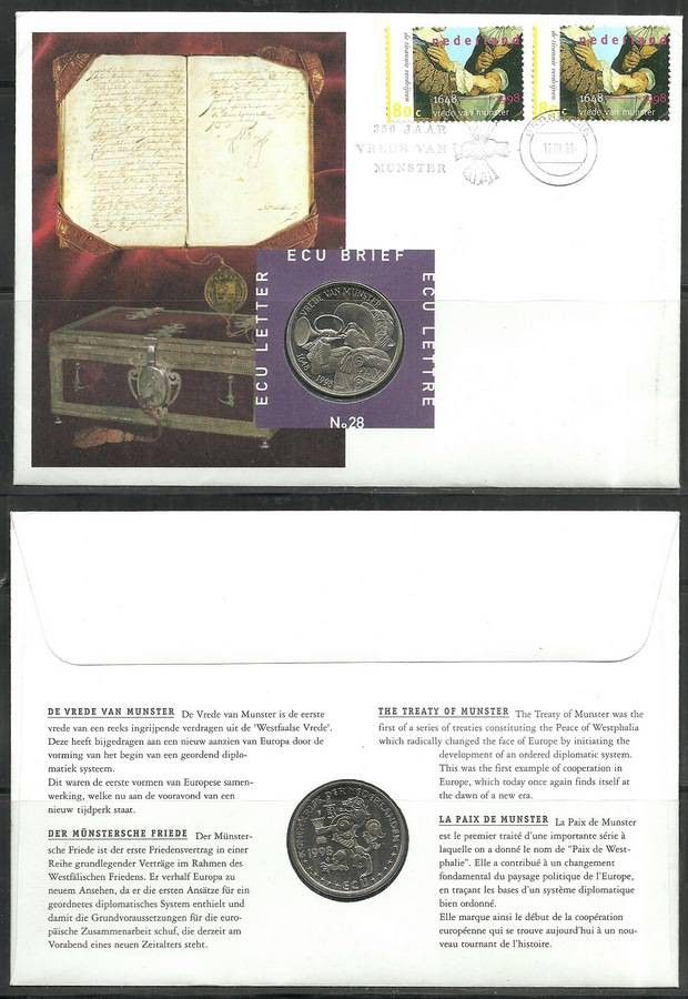 Znaczek Holandia 1998 Mi num 1649 FDC