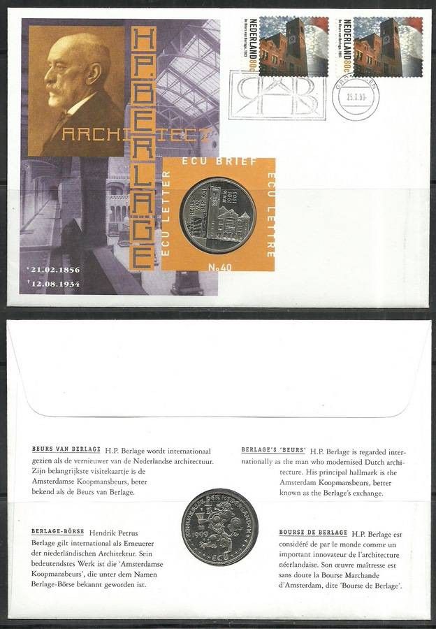 Znaczek Holandia 1999 Mi num 1742 FDC