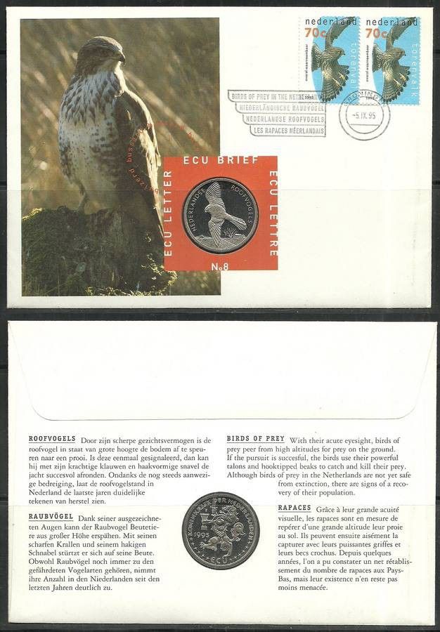 Znaczek Holandia 1995 Mi num 1549 FDC