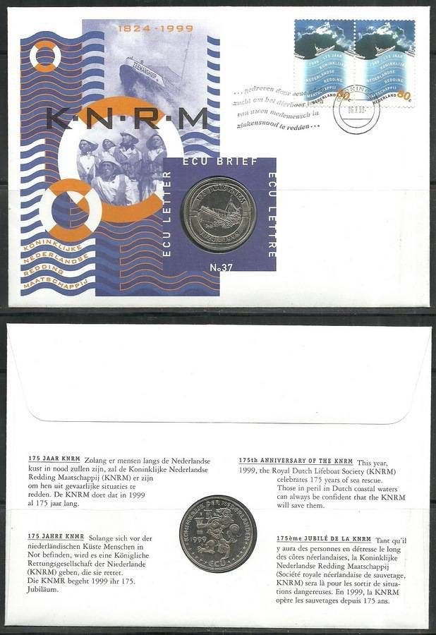 Znaczek Holandia 1999 Mi num 1716 FDC