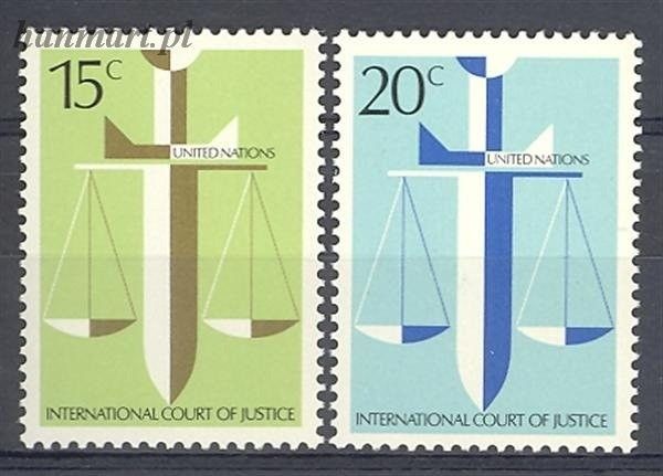 Znaczek Narody Zjednoczone Nowy Jork 1979 Mi 338-339 Czyste **