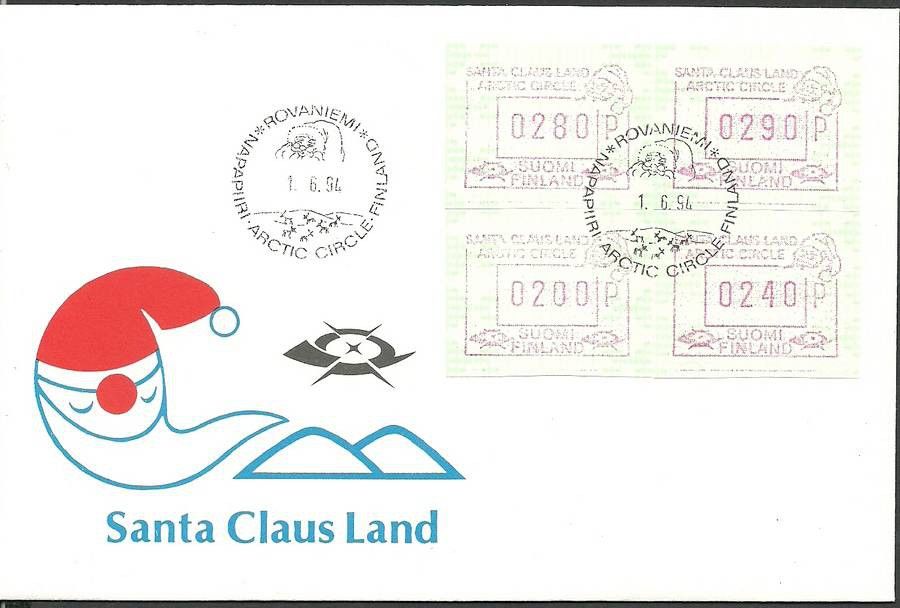 Znaczek Finlandia 1994 Mi aut 19 FDC