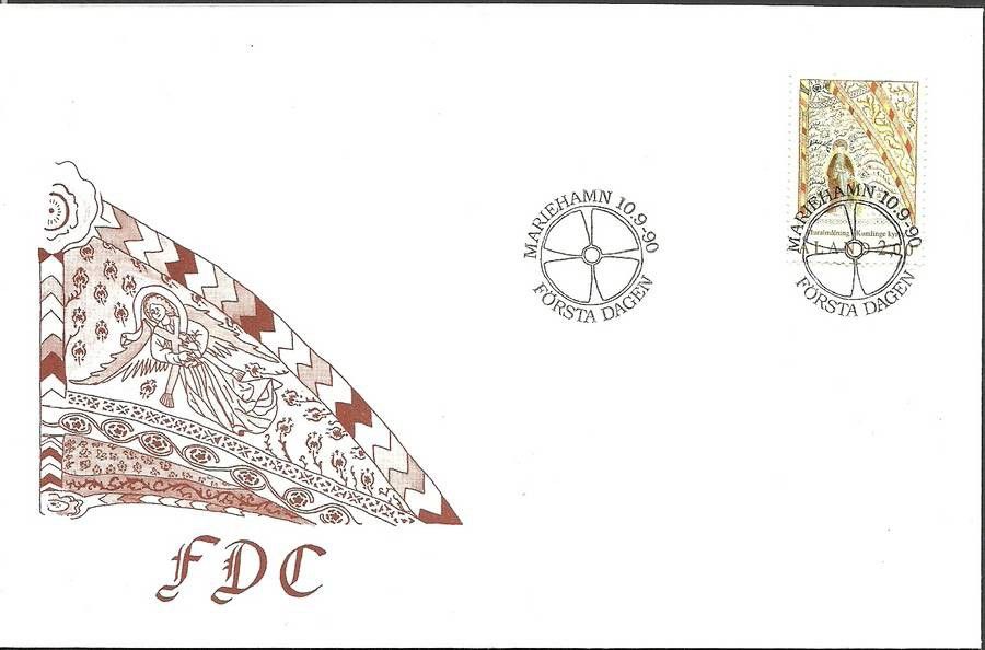 Znaczek Wyspy Alandzkie 1990 Mi 42 FDC