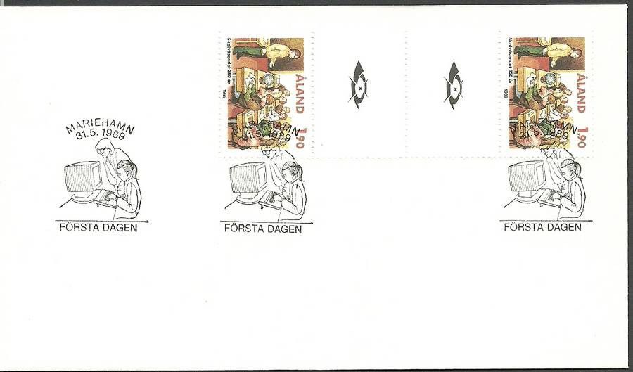 Znaczek Wyspy Alandzkie 1989 Mi 36 FDC